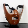Das Schweigen der Lämmer - Hannibal Lecter - halbe Gesichtsmaske aus Harz - Halloween / Karneval