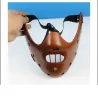Silence Of The Lambs - Hannibal Lecter - half gezichtsmasker van hars - Halloween / carnavalsMaskers