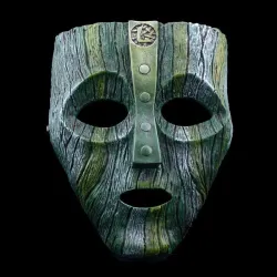 Koko kasvojen hartsinaamio - The God of Mischief - naamiainen / Halloween
