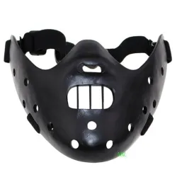 Il silenzio degli innocenti - Hannibal Lecter - maschera in resina semifacciale - Halloween / carnevali