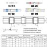 Manchon d'étanchéité à souder - thermorétractable - transparent - étanche - connecteur de fil électrique