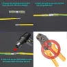 Manchon d'étanchéité à souder - thermorétractable - transparent - étanche - connecteur de fil électrique