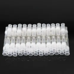 Manga de vedação de solda - termorretrátil - transparente - à prova d'água - conector de fio elétrico