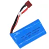 Lipo batterij 18650 - voor Wltoys 12428 12401 RC speelgoed - 7.4V - 1500mahR/C Auto