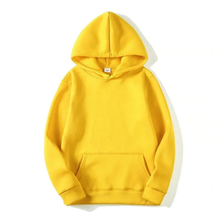 Uformell hettegenser - med lommer - unisex