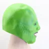 Grønn lateksmaske for hele ansiktet - unisex - Halloween / karneval