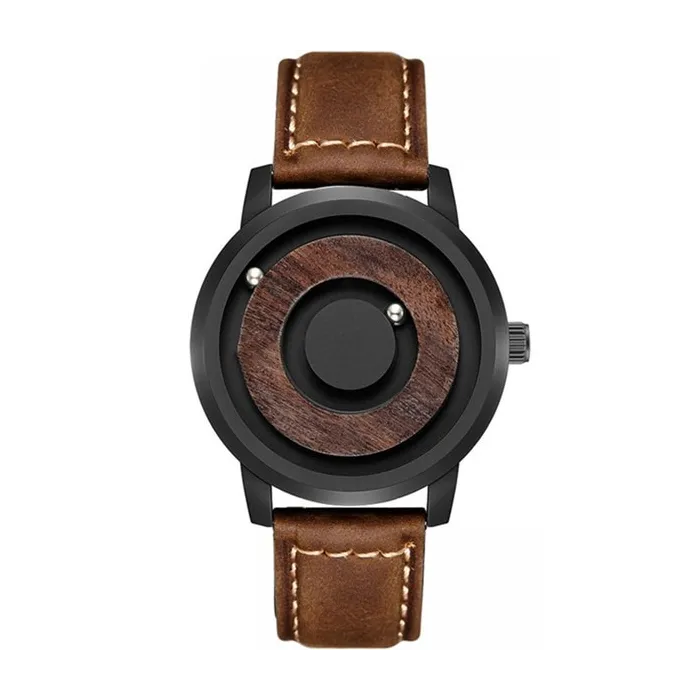 Quartz watch with magnetic balls - waterproofWatches