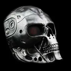 Terminator effrayant - casque tête de mort - masque complet - Halloween - carnavals