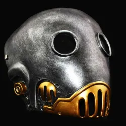 The Clockwork Man - horror full face resin mask - masquerade / HalloweenMasks