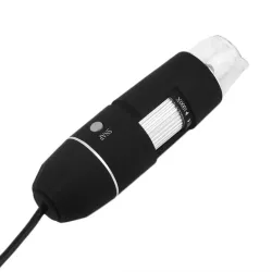 Óptica1600X 2.0MP - 8 LED - USB - microscopio digital - endoscopio