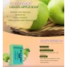 Naturlig kollagensæbe - håndlavet - grønt æble - 50g