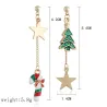 AretesÁrbol de navidad - estrellas - pendientes