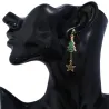 Christmas tree - stars - earringsEarrings