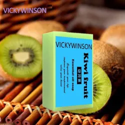 PielJabón natural artesanal - blanqueador - hidratante - tratamiento acné - kiwi - 50g