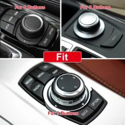 Bil multimedia knappar täcka - original - för BMW