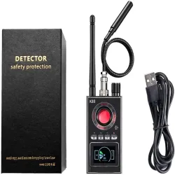 Seguridad de casaEscuchas telefónicas inteligentes AI - detector de cámaras ocultas / antiespía - rastreador GSM / GPS - busc...