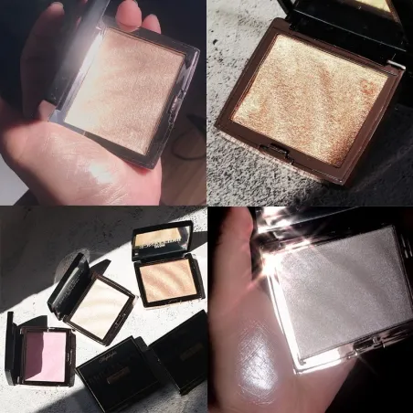 Blank highlighter - presset pudder - gylden bronzer