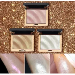 Glanzende highlighter - geperst poeder - gouden bronzerMake-Up