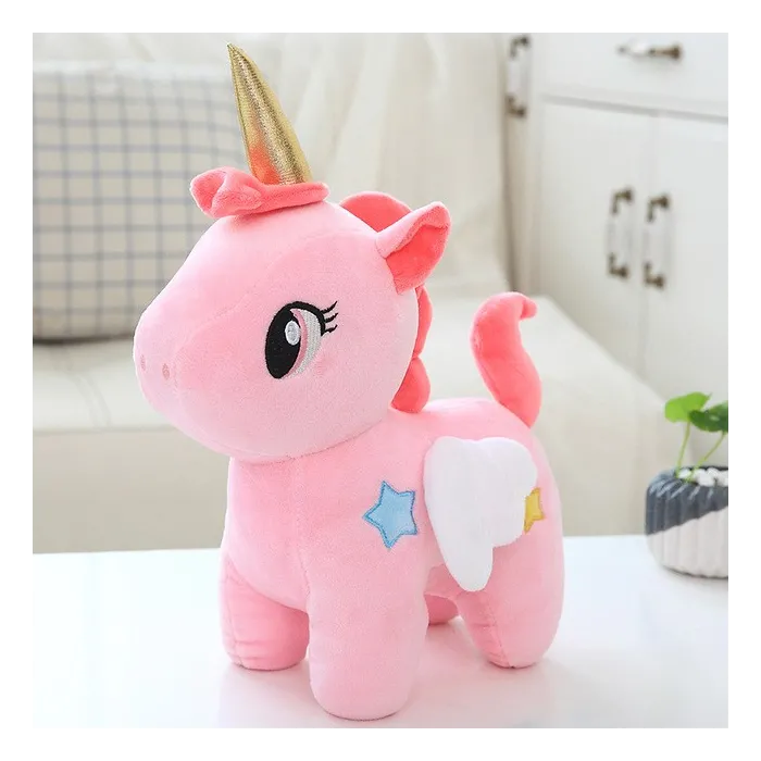 Unicorn - blødt plyslegetøj