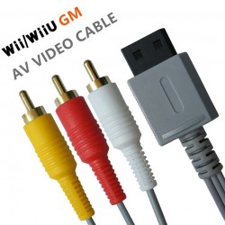 Kabel Wii AV - 1,8 m RCA - wideo - audio