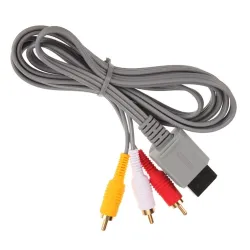 Kabel Wii AV - 1,8 m RCA - wideo - audioWii