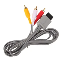 Wii AV-kabel - 1,8m RCA - video - lyd