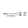 Wii AV-kabel - 1,8m RCA - video - lyd