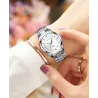 MULILAI - relógio de quartzo da moda - com diamantes - à prova d'água - aço inoxidável