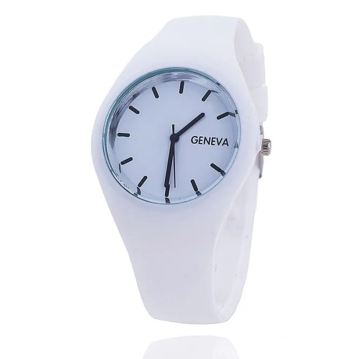 Trendy silikone ur - ultra tynd - unisex
