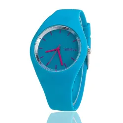 Trendy silikone ur - ultra tynd - unisex