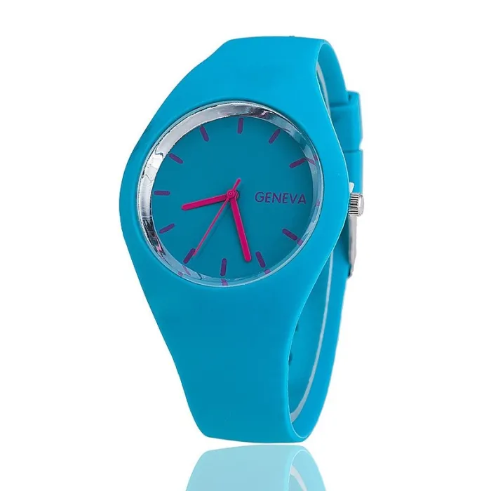 Trendy silikone ur - ultra tynd - unisex