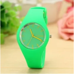 Trendy silikonklokke - ultratynn - unisex