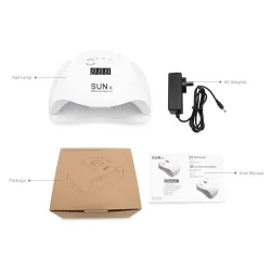 SunX - lâmpada UV / LED - secador de unhas de estúdio profissional - 54W