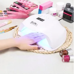 SunX - lampa UV / LED - profesjonalna studyjna suszarka do paznokci - 54WSuszarka do paznokci