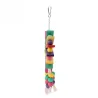 Wooden hanging toy for bird cage - Parrots - colorfulBirds