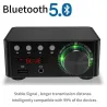 AudioMini amplificador digital - clase D - HiFi - Bluetooth 5.0 - Tpa3116 - 50W*2 - USB - AUX - IN
