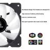 Segotep - køleblæser - justerbar - RGB - 120 mm - 5V - 3Pin - til gamer