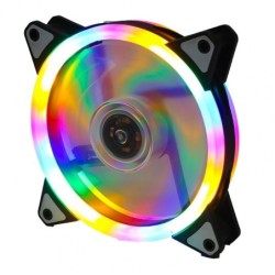 Ventilador de refrigeración universal para carcasa de ordenador - RGB - LED