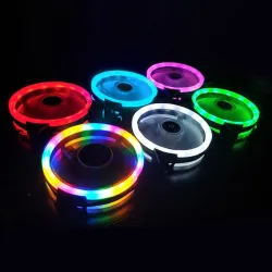 Universal datorfodral kylfläkt - RGB - LED