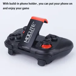 Kontroler joysticka Bluetooth - gamepad do smartfona z systemem Android i uchwytAkcesoria