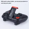 Kontroler joysticka Bluetooth - gamepad do smartfona z systemem Android i uchwytAkcesoria