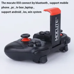 Bluetooth joystick controller - gamepad for Android smartphone & holderAccessories