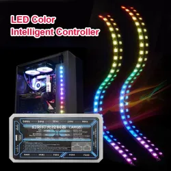 Cooling fan - control box - with RGB controller - 4-6-pinCooling