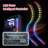 Køleventilator - kontrolboks - med RGB-controller - 4-6-pin