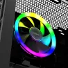 ALSEYE O120z - wentylator chłodzący RGB - chłodnica procesora - 4pin - PWM - cichyChłodzenia