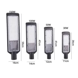 LED gatelys - vanntett lampe - 100W - 150W