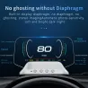 Bilnavigasjon - datamaskin ombord - OBD2 - GPS - speedometer - head-up display