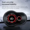 Bilens innebygde datamaskin - digital head-up-skjerm - HUD - OBD2 - hastighetsmonitor - med akselerasjonsturboalarm