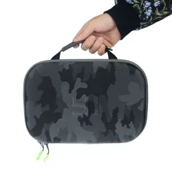 ProtteciónGoPro - SJCAM - Xiaomi Yi 4K - cámara de acción - estuche de almacenamiento EVA - camuflaje