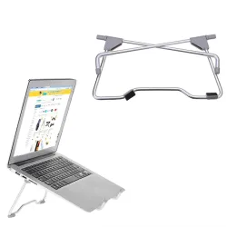 Taitettava - säädettävä - kannettavan tietokoneen jalusta - alumiiniseos